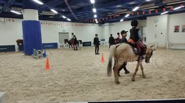 Children Practise Equestrian Sports In Shanghai, China