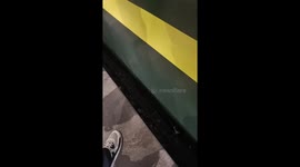 Toddler falls into gap between platform and halting train in Shanghai, sustains no injuries