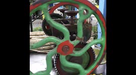 Indian two wheeler sugarcane juice machine with trolley . Small business in India