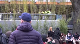 Protest staged at Bridewell police station to mark two years since Bristol riot