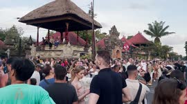 Nyepi New Year with colour and crowds in Bali, Indonesia