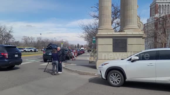 Two facility members shot at Denver-area high school