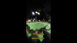Here's a POV of what playing basketball in the streets of Florida looks like