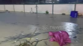 City flooded following heavy rain near Thai-Malaysia border