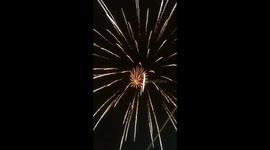 Fire Works / New Year Night at Commander Enclave, Karachi, Pakistan, 31 December 2021