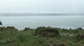 Sqwarl hits port isaac bay, i often film here looking for sealife but today my vision was cut out by a mini tornado