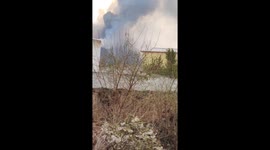 BUS VOLCANO. way to mazo, near Cumbrevieja Montains CANARY ISLAN. La Palma.