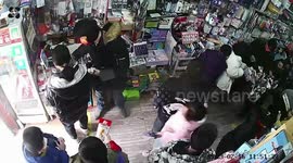 Understanding student makes an request to borrow a phone to stationary owner when he is not busy