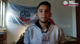 Football fans trek 7,000 miles from Argentina to see their team play at Wembley