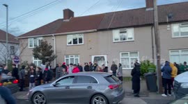 Is this London's most popular home? More than 60 families queue to view Chadwell Heath household