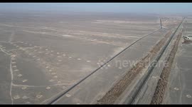 Desert Karez in Hami, China