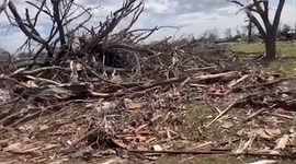 Video shows devastation from tornado in Rolling Fork, Mississippi