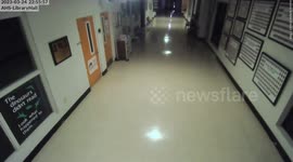 School surveillance cameras capture moment Mississippi tornado hit