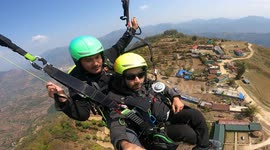 Paragliding video