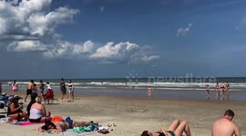 Spring Break Calm at Daytona Beach, Florida