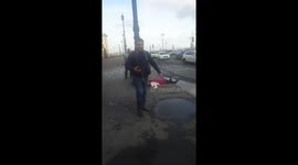 Russian blogger's death investigated as 'high-profile murder': Dramatic moment after incident