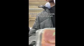 pov: your non-muslim fast wit you while at university.