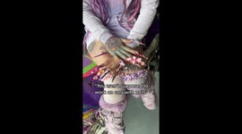 'I'm a hot MECHANIC – men constantly judge me for my outfits and extremely long nails but I don't care'. Part 1/3