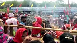 Hingula Jatra, Angul,Talcher, famous festival in odisha, the Goddess Hingula is situated on the bank of the river Simhada