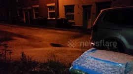 First snow of winter arrives in Buckinghamshire