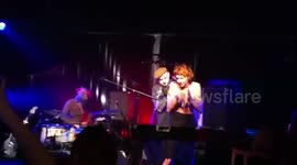 This band tattoo themselves during their live performances