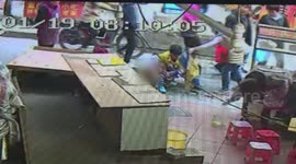 Baby girl born at side of road