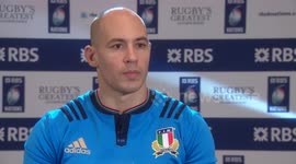 Interview with Italy rugby captain Sergio Parisse
