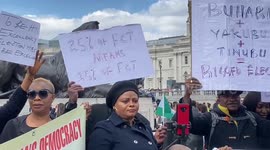 Save Nigeria’s Democracy Protest in London