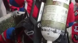 East Jakarta Fire Department Evacuates Cats Trapped in a Sumu as Deep as 10 Meters.