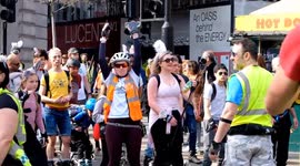 Bank holiday fun as Easter skaters and supercar meet take over Piccadilly Circus