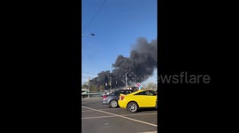 US: Large Industrial Fire Prompts Evacuation Orders In Richmond, Indiana