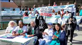 Public consultation for health in the hospital 12 de Octubre of Madrid on April 12, 2023.