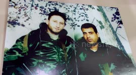 The family of the Palestinian Saud Al-Titi, who was killed on Tuesday in an exchange of fire near an Israeli settlement northeast of the West Bank city of Nablus.