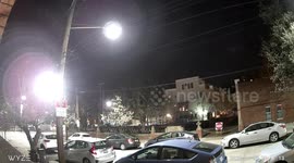 A car squeals its brakes and hits the side of the Alta House in Little Italy 4/12/2023