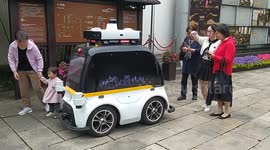 Intelligent Patrol Robot In Hangzhou, China