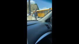 Girl is left speechless after puppy of her dreams comes to pick her up from school