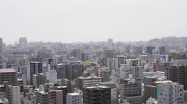 Yellow Dust From China Causes Hazy Skies in Kagoshima, Japan