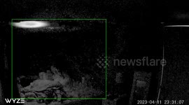 So I just moved into this place I am going to sleep and I have no idea this is going on