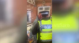 Police accused of heavy-handed tactics after pepper-spraying footie fans