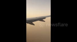 Severe sandstorm forces flight to make emergency landing in China