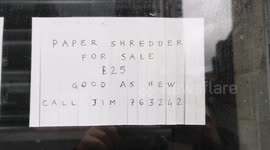 Some very funny shop window spoof adverts created for the 