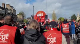 Speech at The Protest Against Pension Reform in Nantes, France