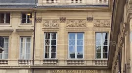 Police at The Pension Reform Protest in Paris, France