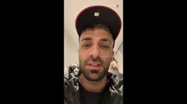 Man singing in the shower without a worry in the world has no clue who's waiting outside!