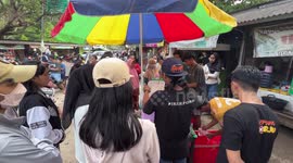 Fresh sweet water for Ramadan Breaking Fast In Tangerang, Indonesia