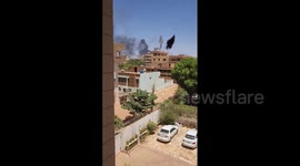 Sudan: April 19 – Fire Erupts Near Khartoum Airport 2