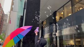 Supporting Side Of The Defend Drag Story Hour Event in New York, USA