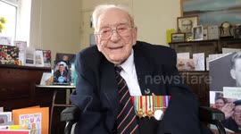 105-year-old WW2 veteran with no surviving relatives receives 3,000 birthday cards from strangers