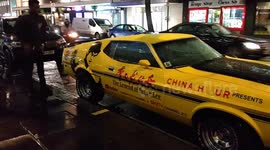 The Legend Of Bruce Lee Promo Car Youtube Sky Production Seen In London
