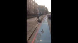Stabbing in Lambeth caught on camera